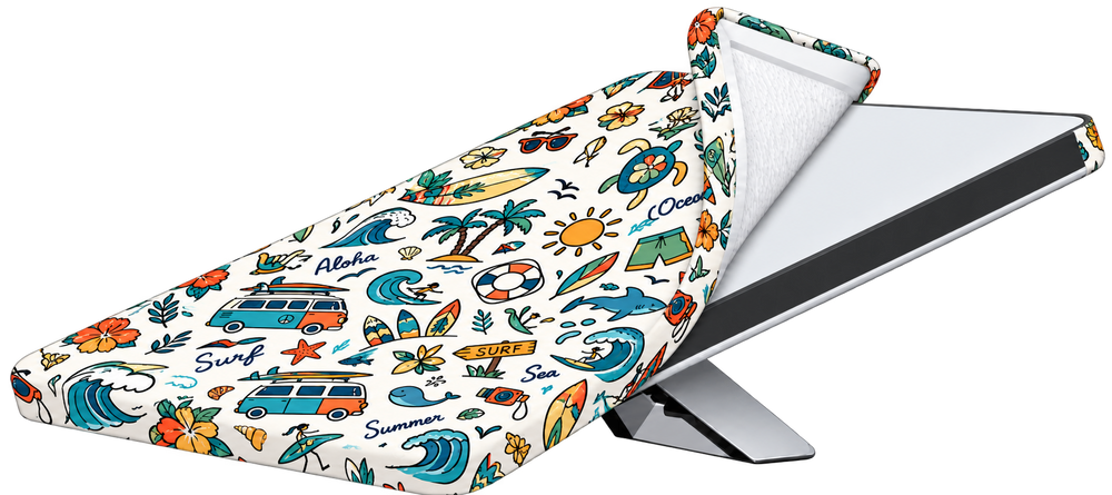 Protective Surf-Themed Cover for Starlink Mini